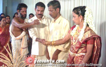 Sibu Sheena Marriage Photos
